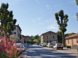 Photo paysage et monuments, Les Cabannes - Rue du Village