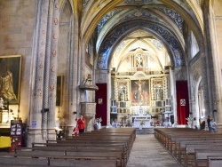 Photo paysage et monuments, Cordes-sur-Ciel - église Saint Michel