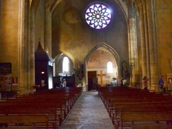 Photo paysage et monuments, Cordes-sur-Ciel - église Saint Michel