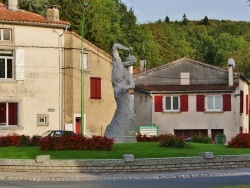 Photo paysage et monuments, Lacrouzette - Sculpture