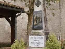 Photo paysage et monuments, Marsal - Monument aux Morts