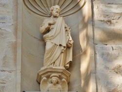 Photo paysage et monuments, Montredon-Labessonnié - L'église ( Détail de la Façade )