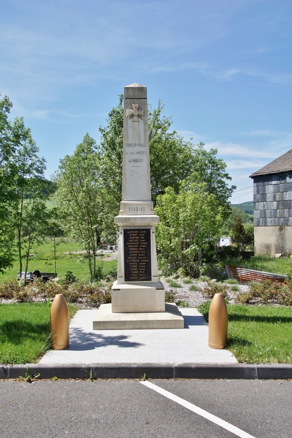 Photo Moulin-Mage - le monument aux morts