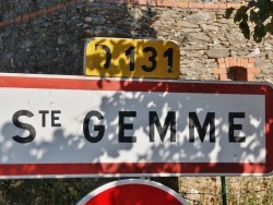 Photo paysage et monuments, Sainte-Gemme - sainte gemme