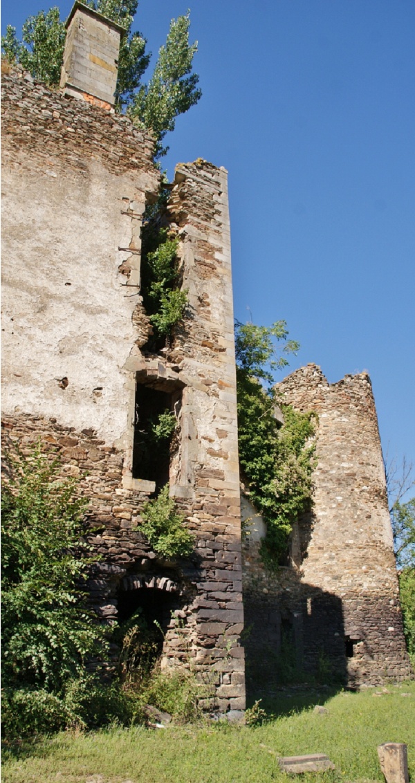 Photo Teillet - Ruines du Château de Granval 17 Em Siècle