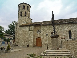 Photo paysage et monuments, Vieux - Entrée de l'Eglise sainte Eugéne