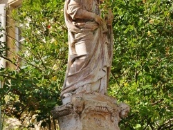 Photo paysage et monuments, Viviers-lès-Montagnes - Statue