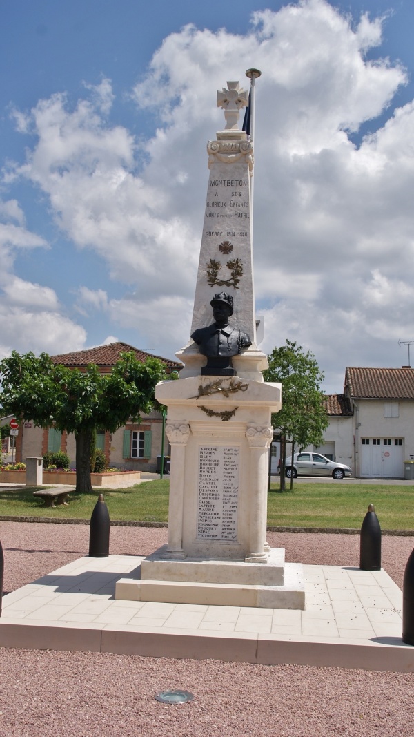 Photo Montbeton - le monument aux morts