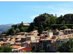 Photo paysage et monuments, Aiguines - Aiguines vu depuis le chateau.