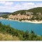 Photo Bauduen - Bauduen et le bleu du Lac de Ste Croix.