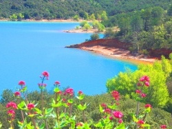 Photo paysage et monuments, Bauduen - le lac au printemps