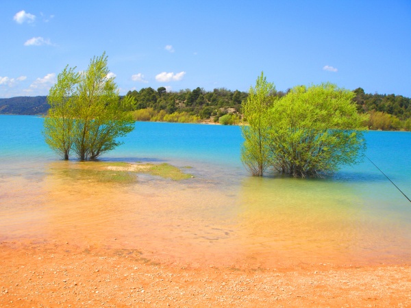 Photo Bauduen - Le lac en été