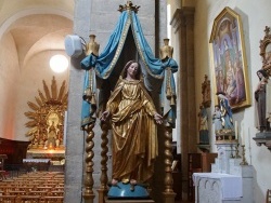 Photo paysage et monuments, Correns - église Notre Dame