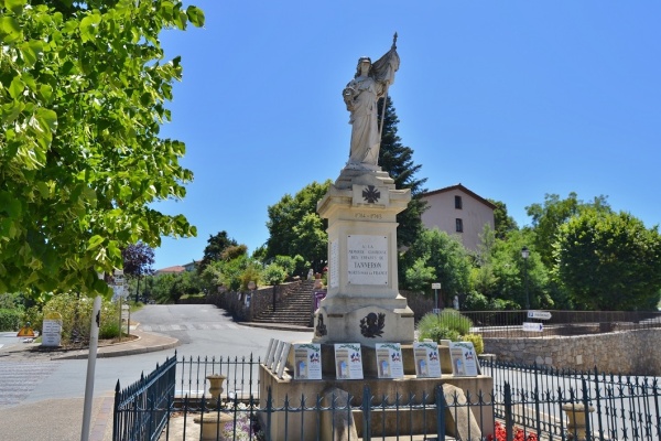 Photo Tanneron - le monument aux morts