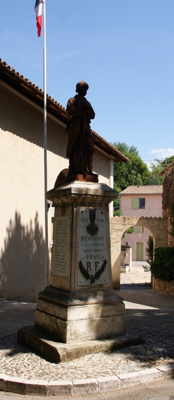 Photo Beaumont-de-Pertuis - le monument aux morts