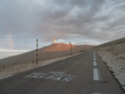 Photo paysage et monuments, Bédoin - Mont Ventoux arc en ciel 1ère montée par Bédoin