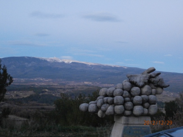 Photo Blauvac - vue sur le Ventoux