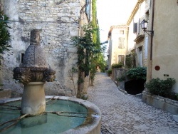 Photo paysage et monuments, Séguret - Séguret - La fontaine aux mascarons