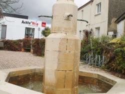 Photo paysage et monuments, Coëx - la fontaine