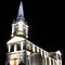Photo L'Île-d'Elle - L'église ST HILAIRE  de nuit