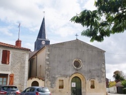Photo paysage et monuments, Saint-Cyr-en-Talmondais - église Saint Cyr