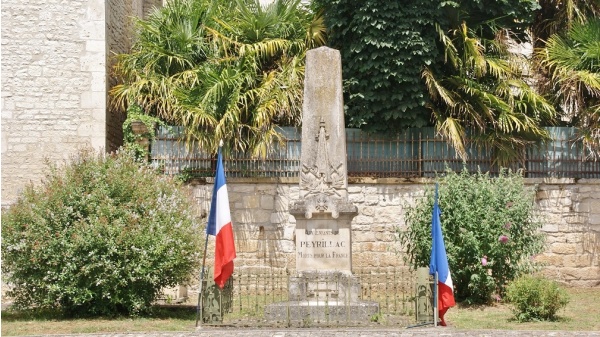 Photo Millac - le monument aux morts