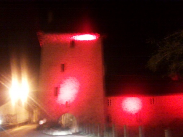 éclairage de la tour
