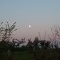 Photo Saint-Sulpice-Laurière - lune brillante au matin d'avril