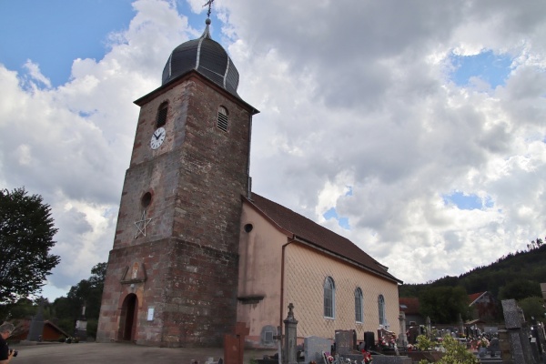 Photo La Chapelle-devant-Bruyères - église saint Menne