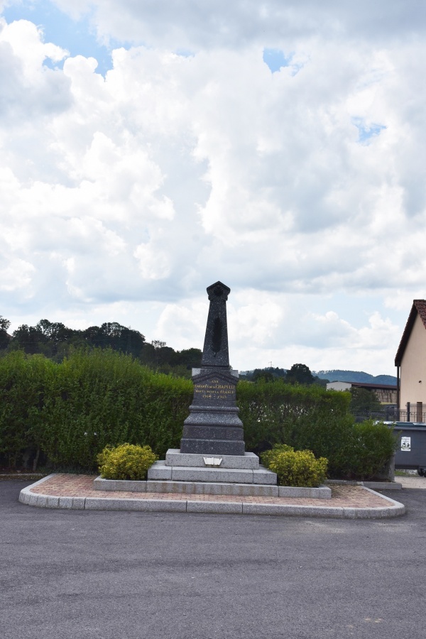Photo La Chapelle-devant-Bruyères - le monument aux morts
