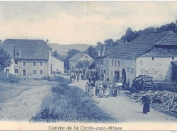 Photo vie locale, La Croix-aux-Mines - le centre de la croix aux mines