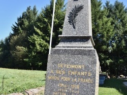 Photo paysage et monuments, Deycimont - le monument aux morts