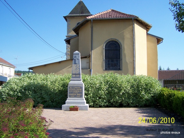 Photo Évaux-et-Ménil - monument Evaux et menil