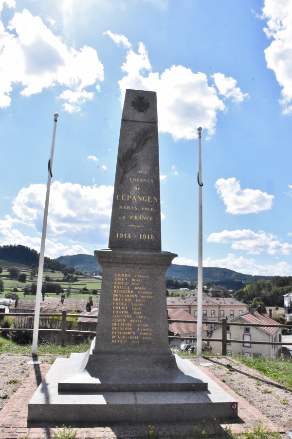 Photo Lépanges-sur-Vologne - le monument aux morts