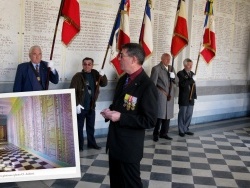 Plaques de marbre au Prytanée