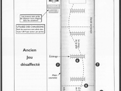 Plan du jeu du Coudray-Macouard (49)