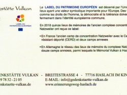 Obtention du Label du Patrimoine européen