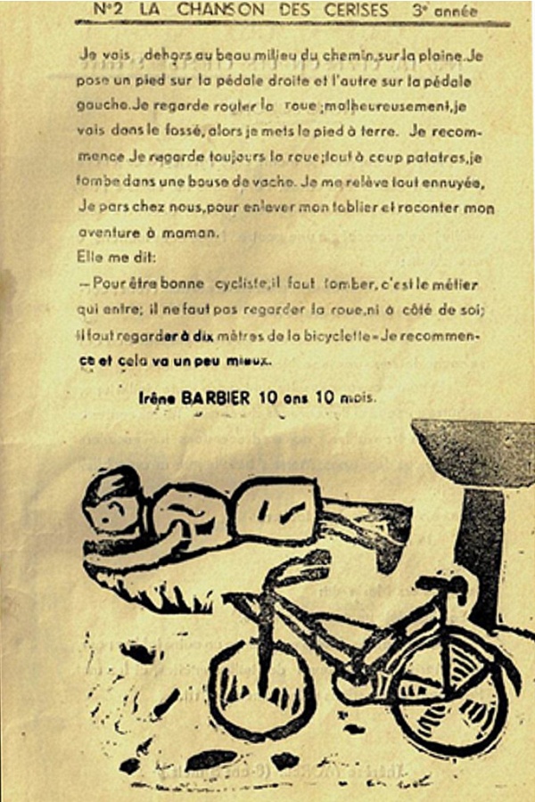 Photo Les Voivres - A bicyclette