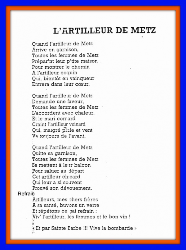 Photo Les Voivres - "L'Artilleur de Metz"