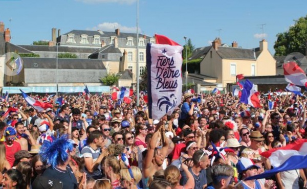 Fan zone à La Flèche