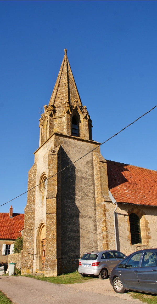 Photo Domecy-sur-Cure - -église St Romain 16 Em Siècle