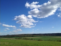 Photo paysage et monuments, Dannemois - Les vrais nuages de ma campagne.....