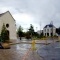 Photo Le Plessis-Bouchard - L'église Saint-Nicolas et l'Hôtel de ville